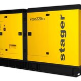 Stager YDSD220S3 Generator insonorizat 220kVA, 289A, 1500rpm, trifazat, diesel